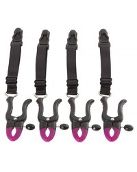 Strapsbänder mit Schamlippenklemmen